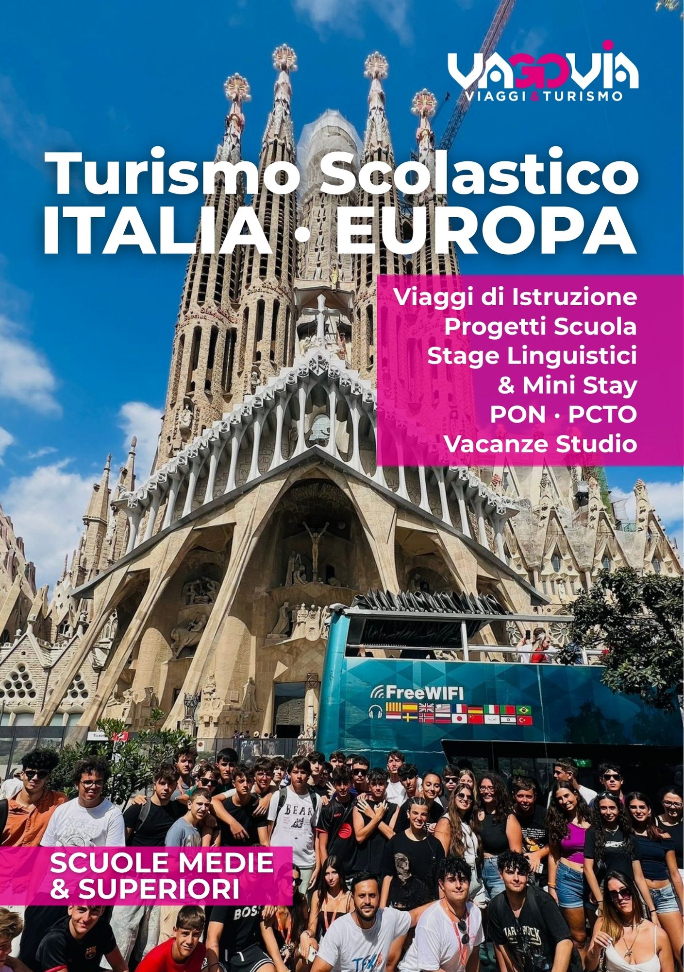Studenti in viaggio didattico