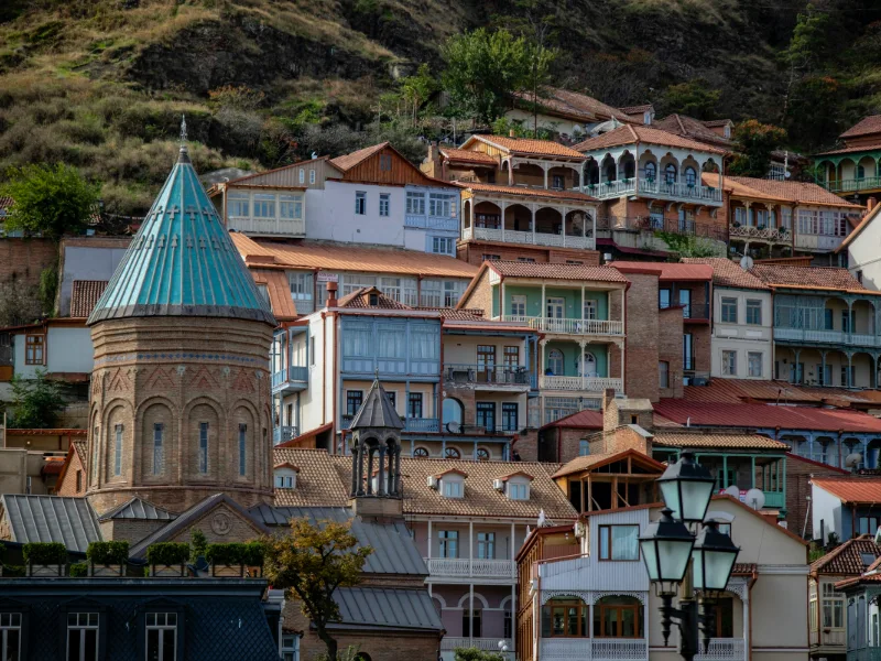 Città vecchia di Tbilisi e terme di Abanotubani