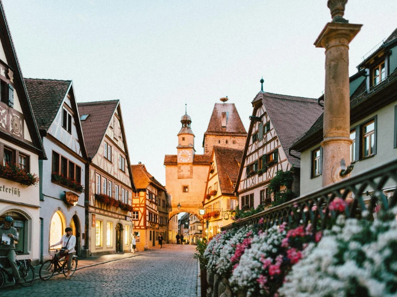 Strada Romantica e Rothenburg ob der Tauber