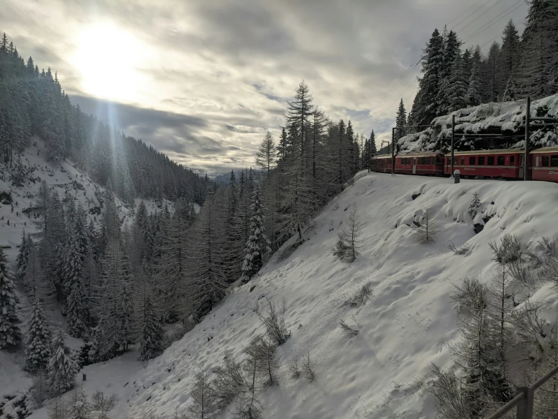 Valtellina e trenino rosso del Bernina