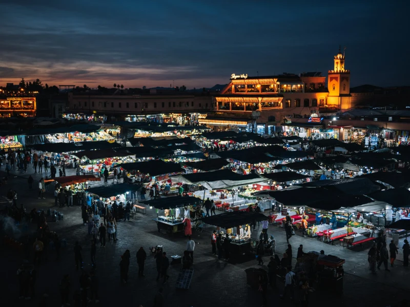 Medina di Marrakech e Jemaa el-Fna