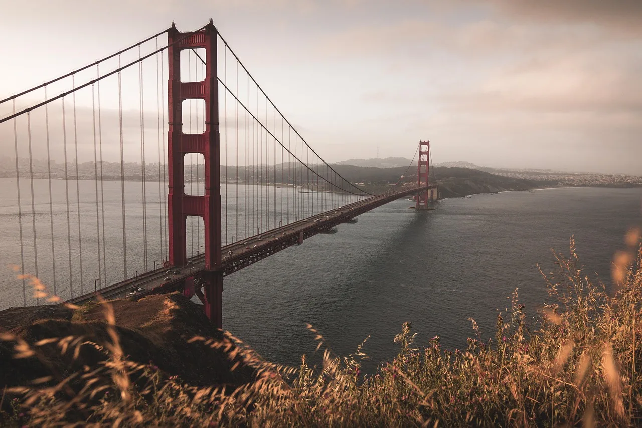Golden Gate Bridge tra la nebbia