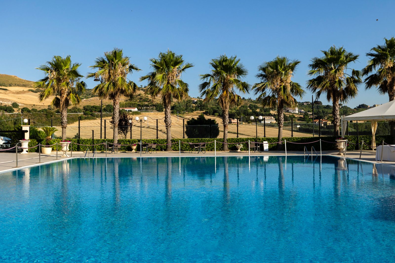 La piscina esterna