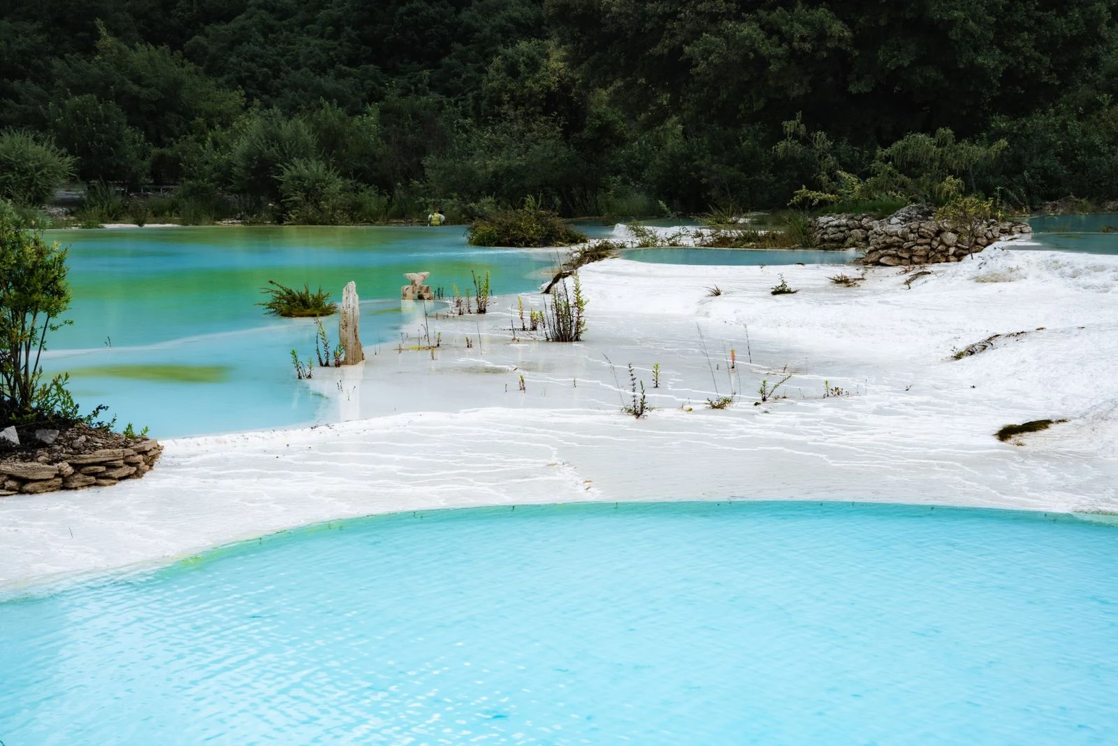 Piscina termale di un hotel di Abano Terme